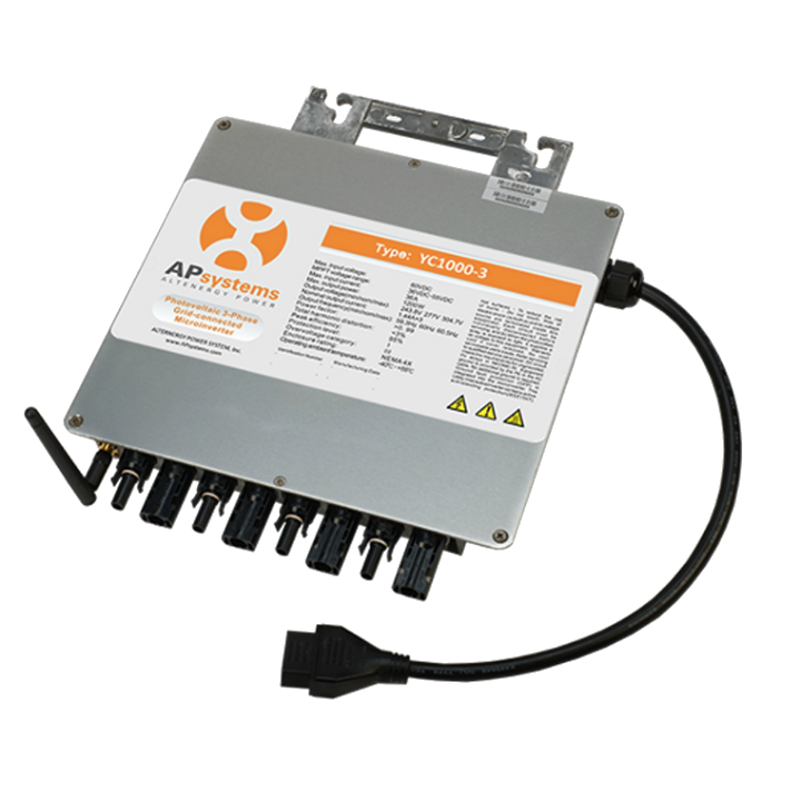 APSystems Microinversor Trifásico YC1000-3